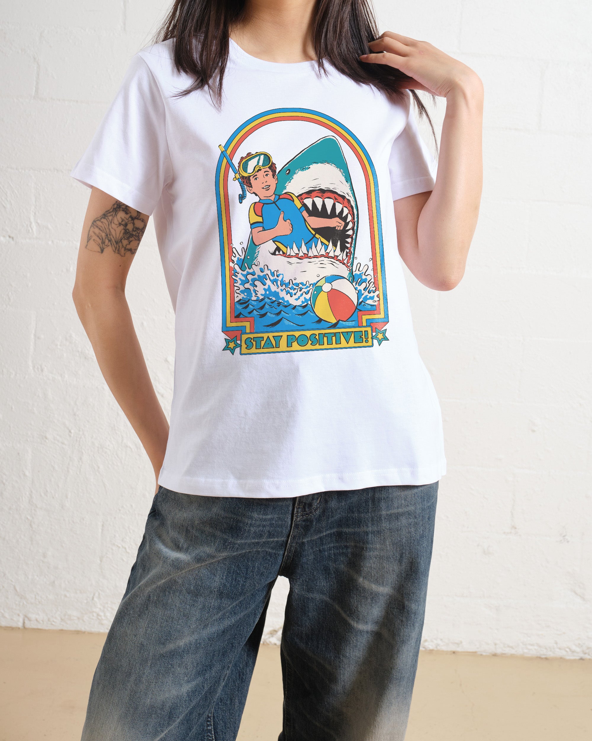 Stay Positive Women's Tee Online Australia