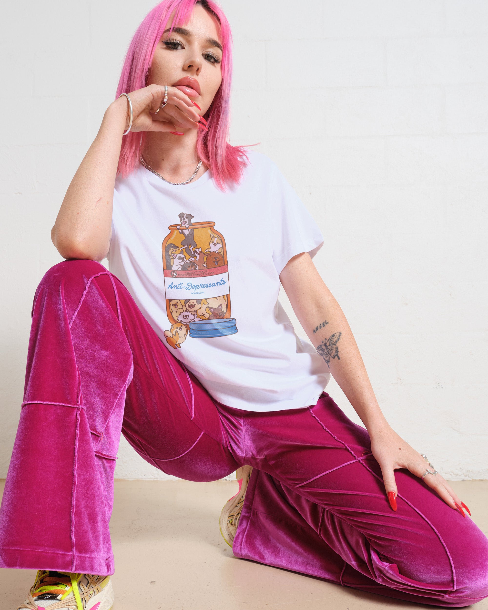 Anti-Depressants Dog Edition Women's Tee Online Australia