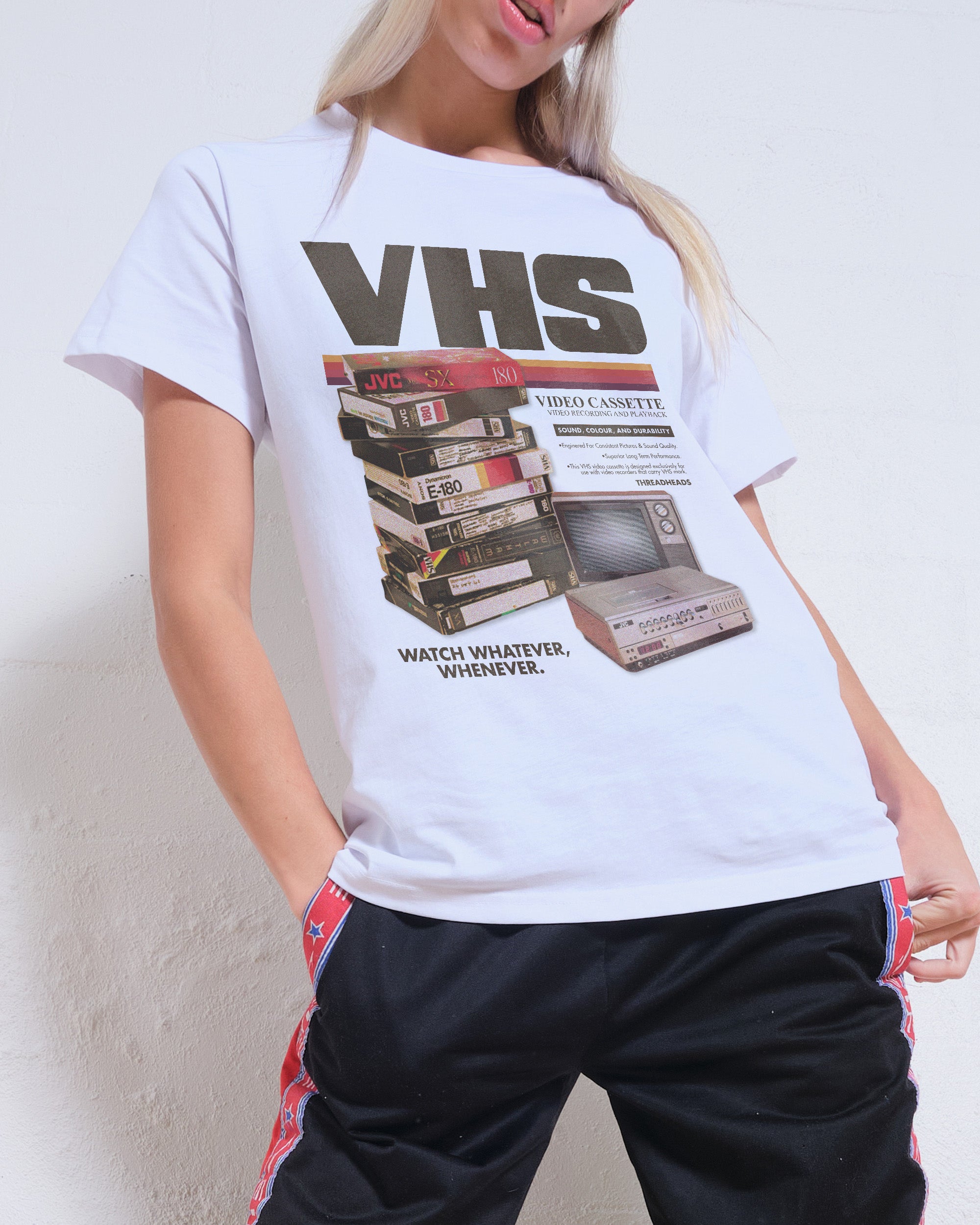 Vintage VHS Tapes Women's Tee Online Australia