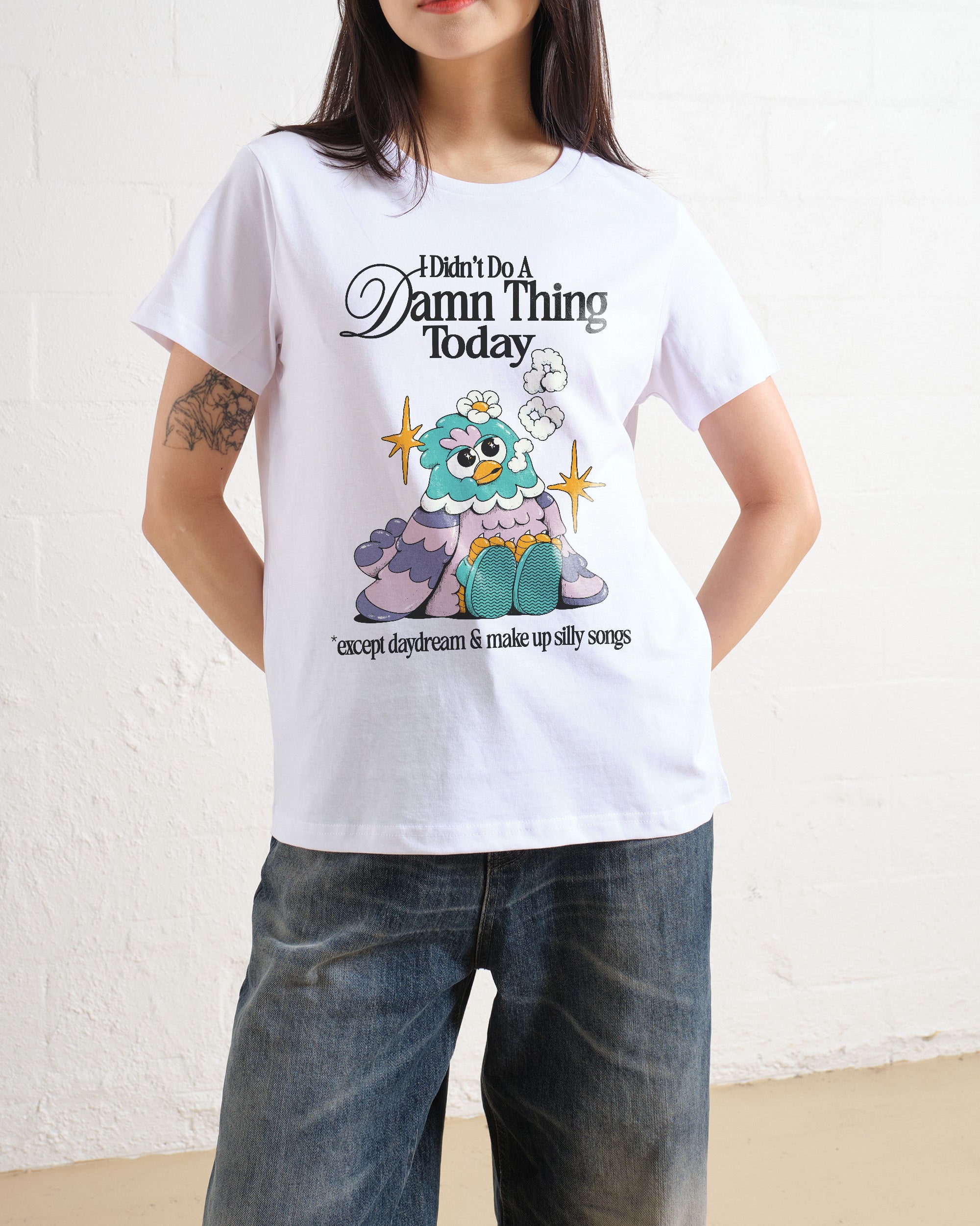 I Didn't Do a Damn Thing Today Women's Tee Online Australia