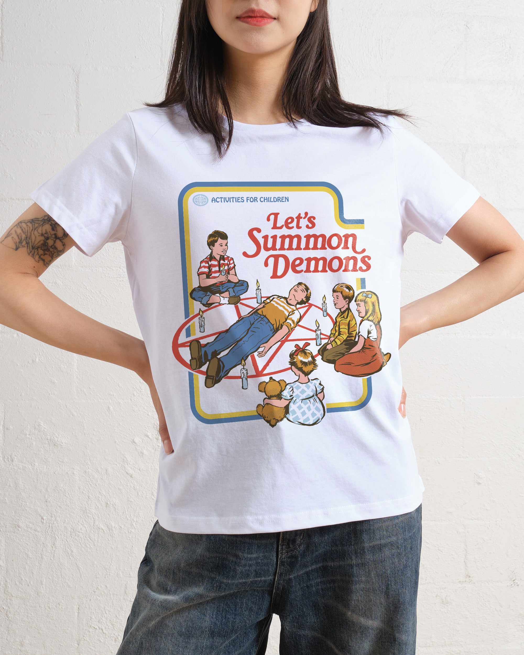 Let's Summon Demons Women's Tee Online Australia