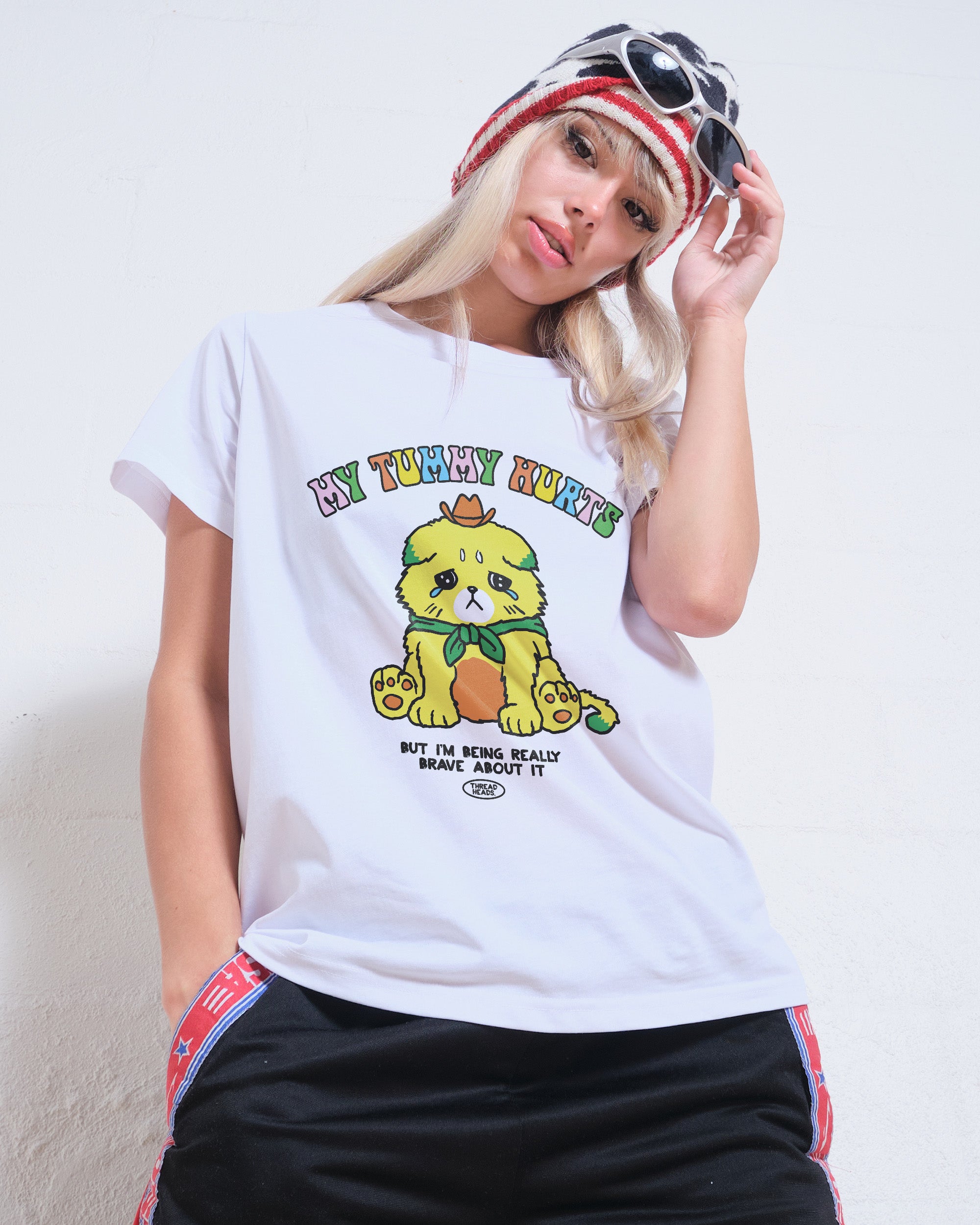 My Tummy Hurts Women's Tee Online Australia