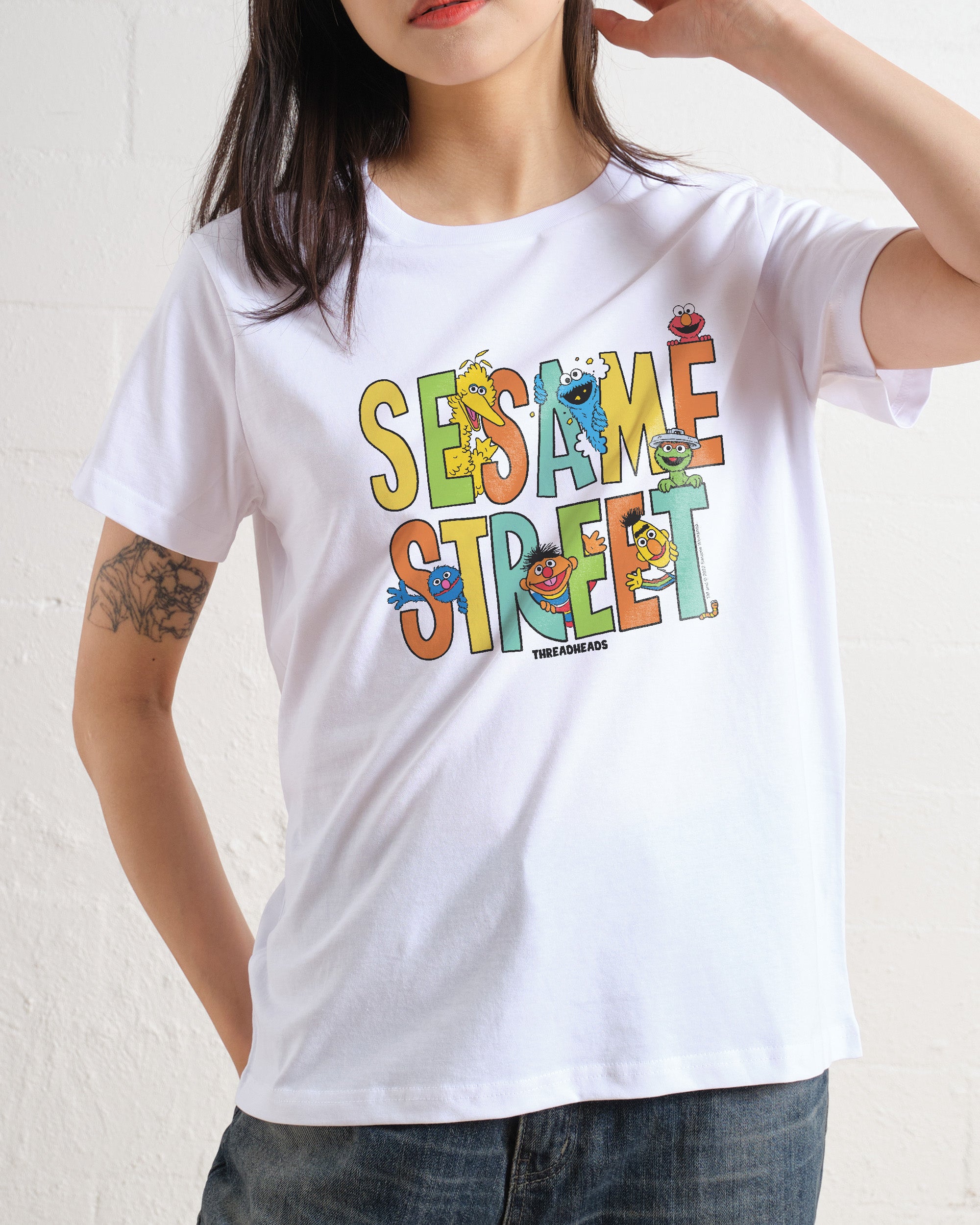 Sesame Street Friends Women's Tee Online Australia