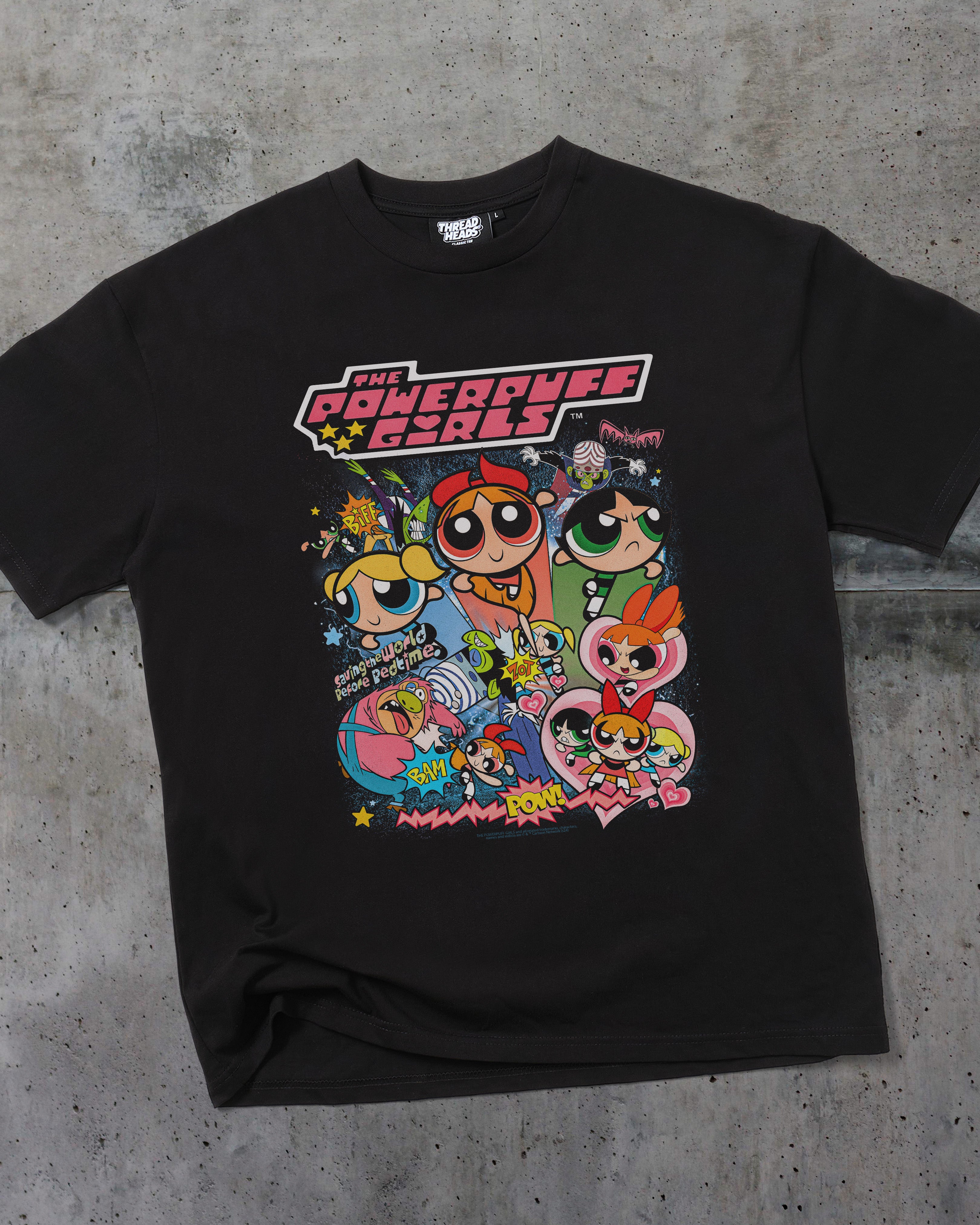 Powerpuff Girls Vintage Oversized Tee Threadheads Australia Online