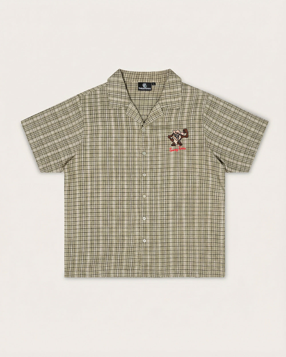 Rootin Tootin Taz Button Down T-Shirt Threadheads Australia Online