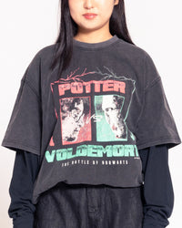 Potter vs. Voldemort Showdown Oversized Tee