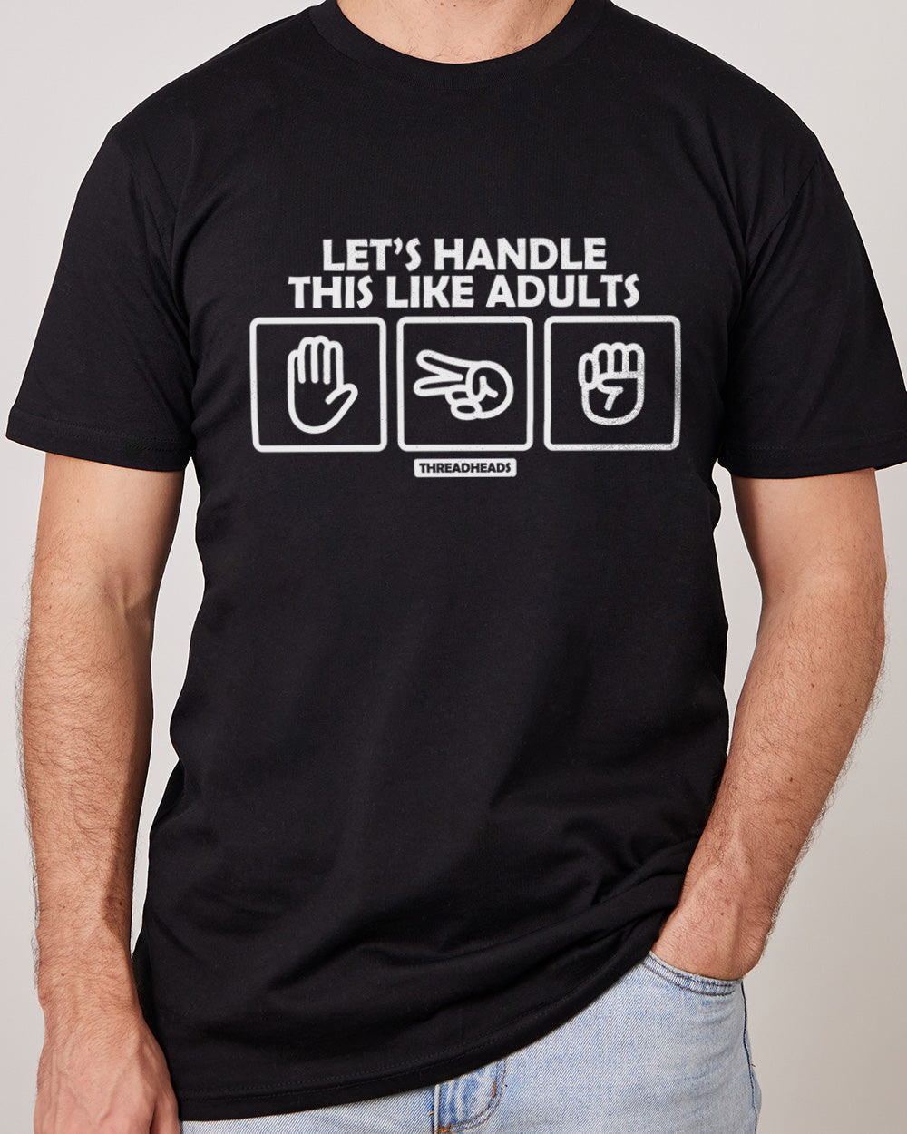 Let's Handle This Like Adults T-Shirt Australia Online