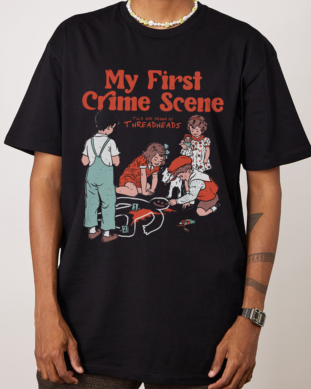 My First Crime Scene T-Shirt Australia Online