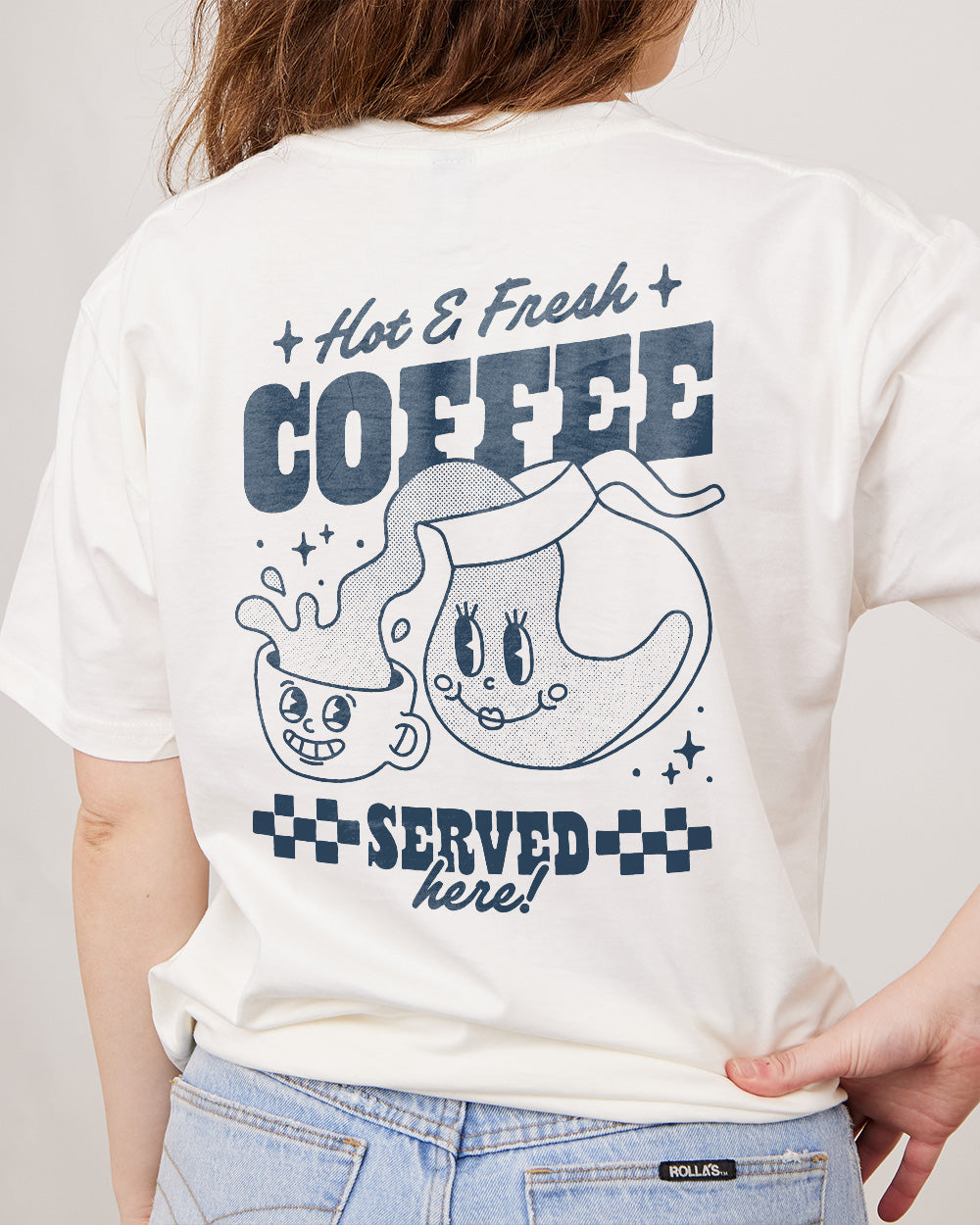 Hot & Fresh Coffee T-Shirt Australia Online