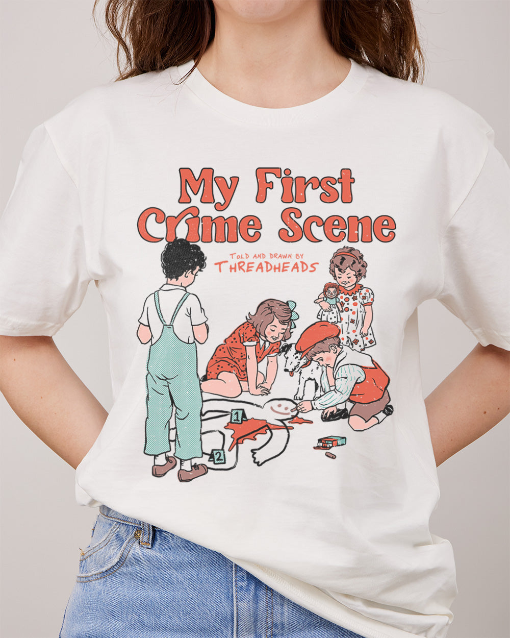 My First Crime Scene T-Shirt Australia Online