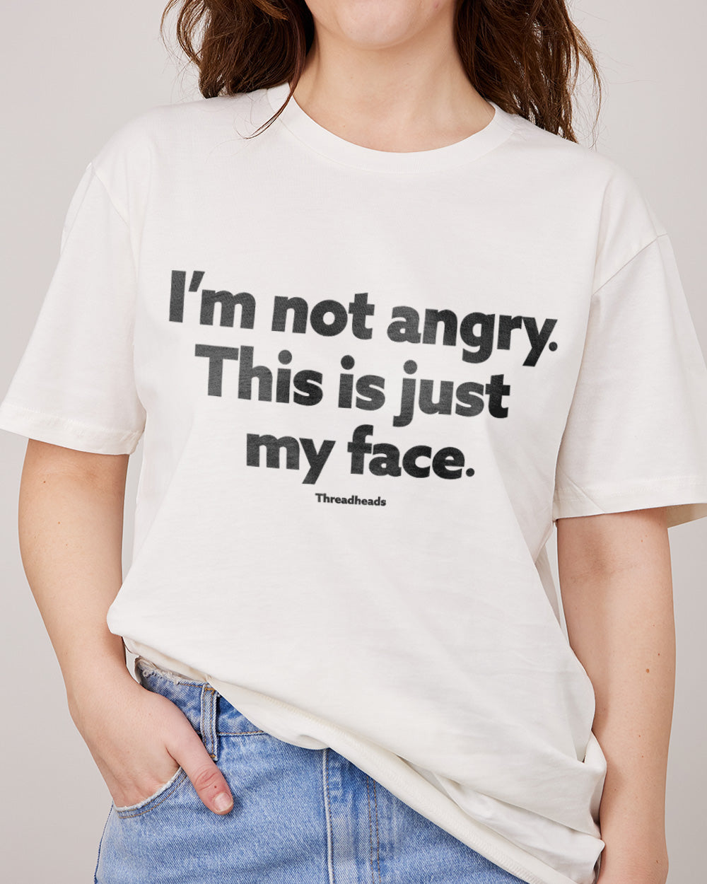 I'm Not Angry T-Shirt Australia Online