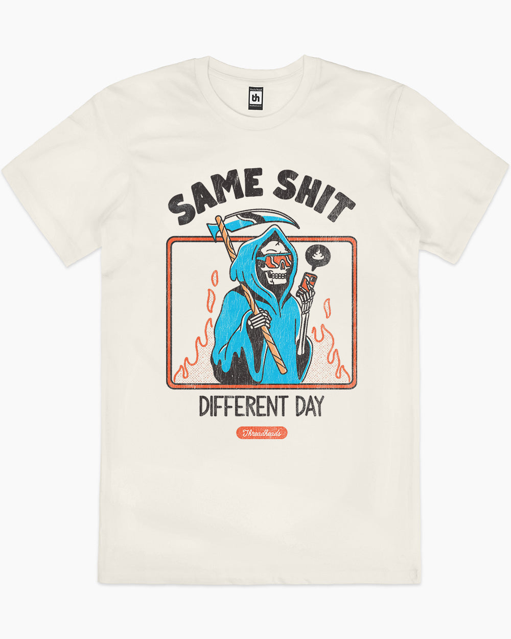 Same Shit Different Day T-Shirt Australia Online #colour_natural