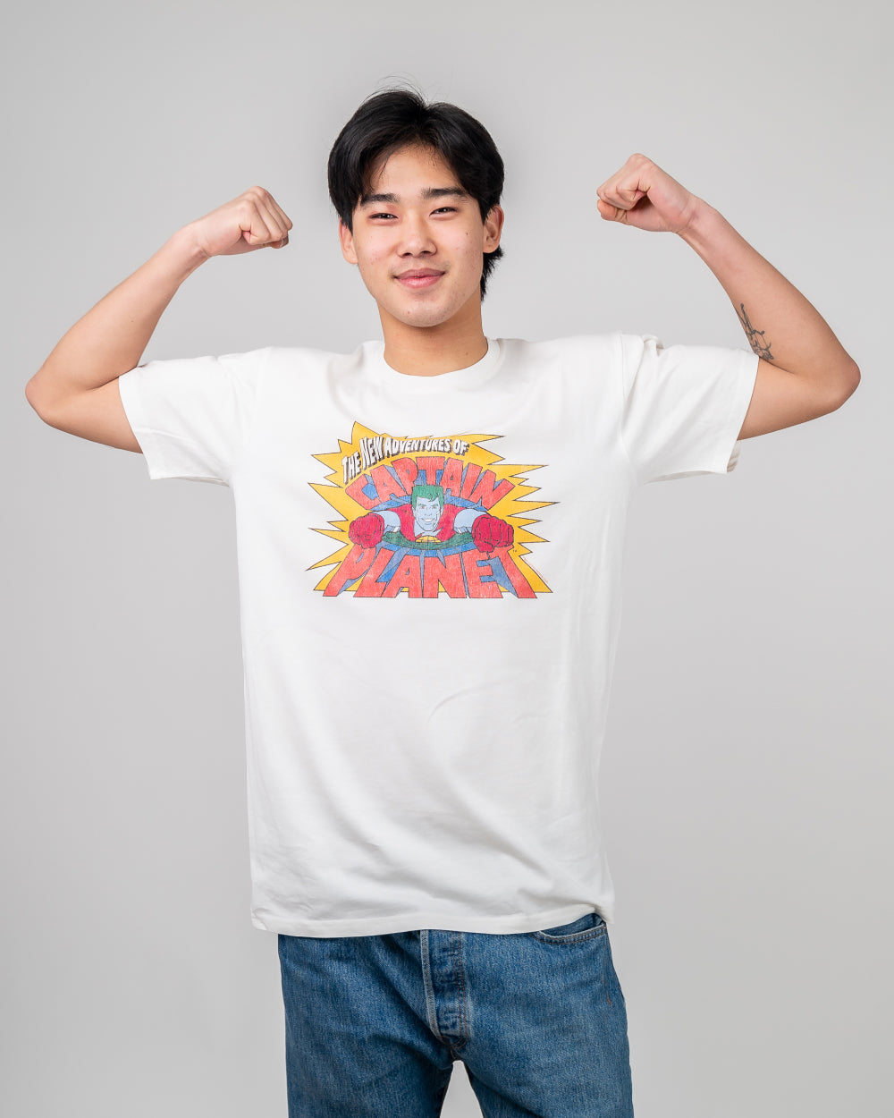 The New Adventures of Captain Planet T-Shirt Australia Online