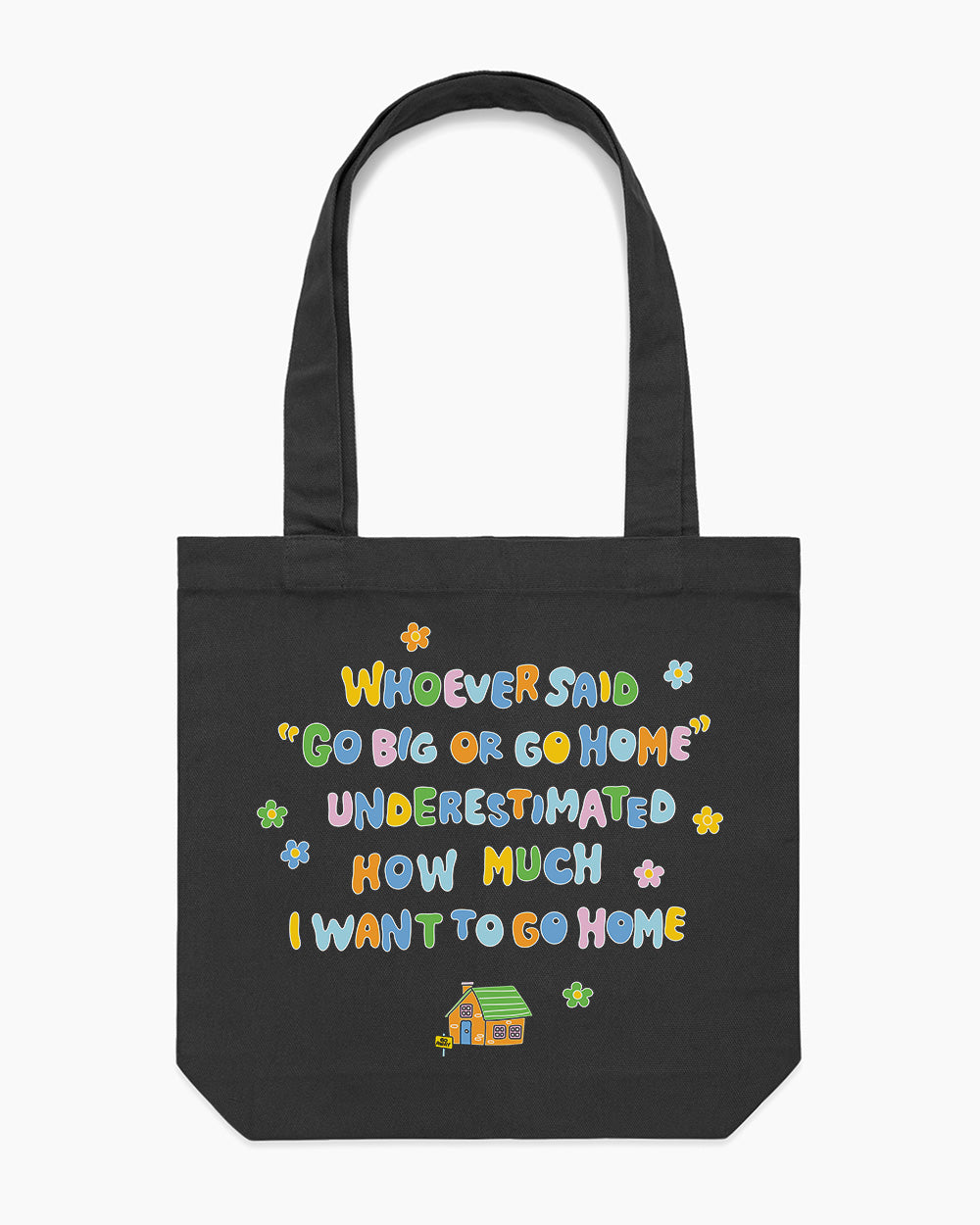 I Want To Go Home Tote Bag