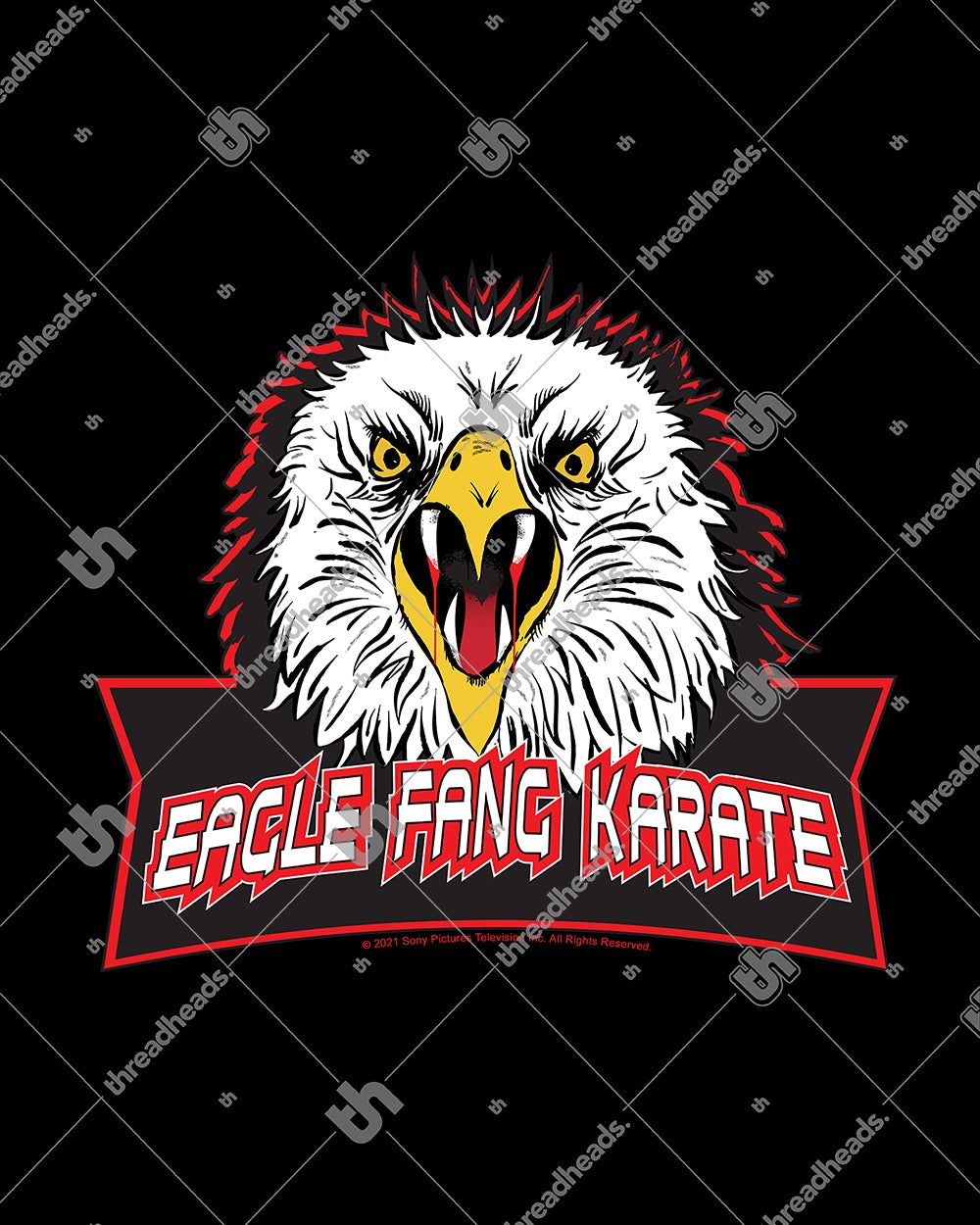 Eagle Fang Karate Logo T-Shirt Australia Online #colour_black