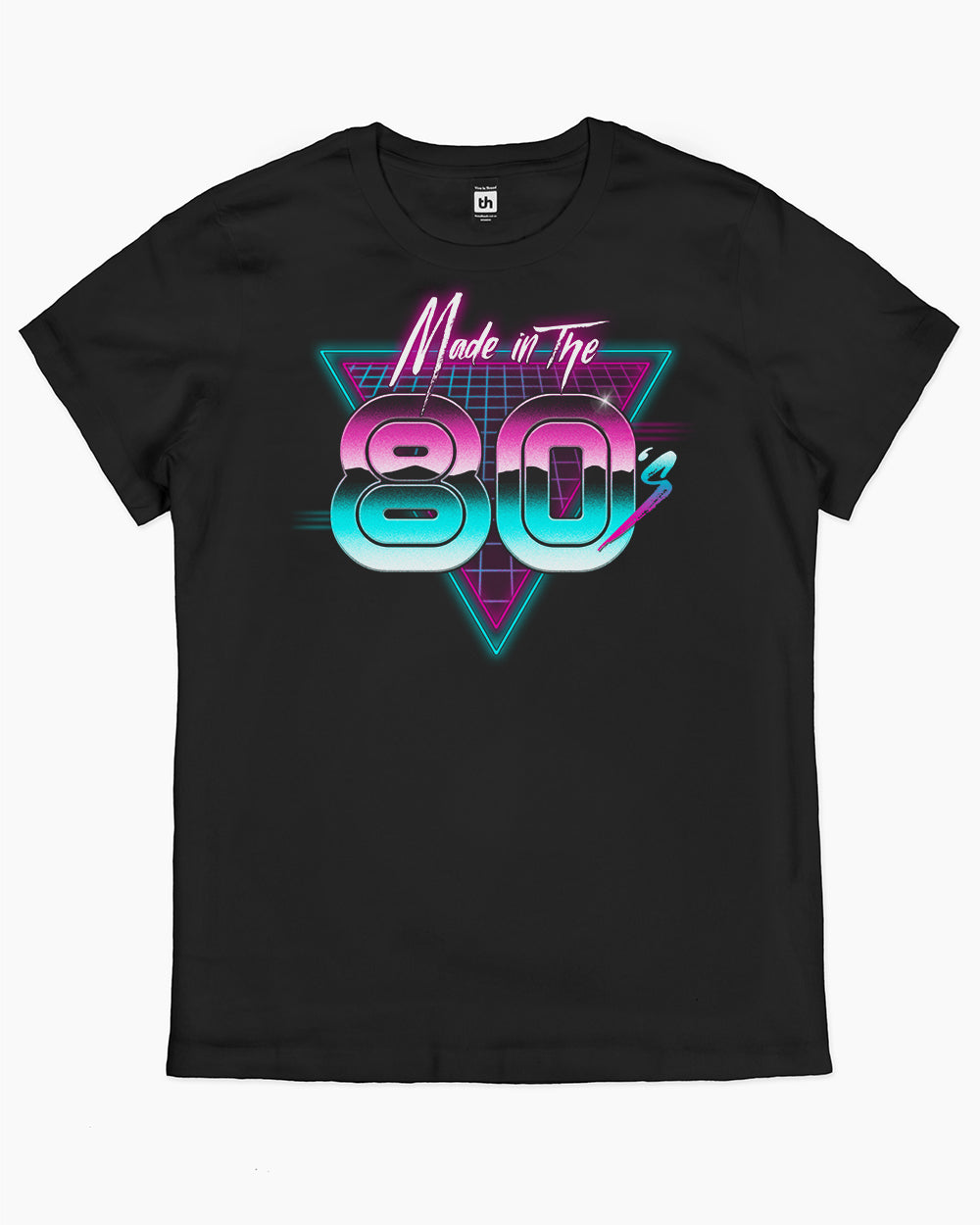 Made in the 80s T-Shirt Australia Online #colour_black