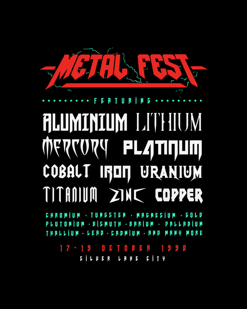 Metal Fest T-Shirt Australia Online