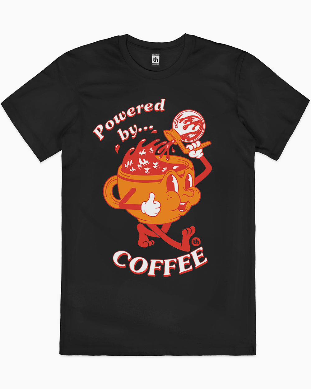 Powered by Coffee T-Shirt Australia Online
