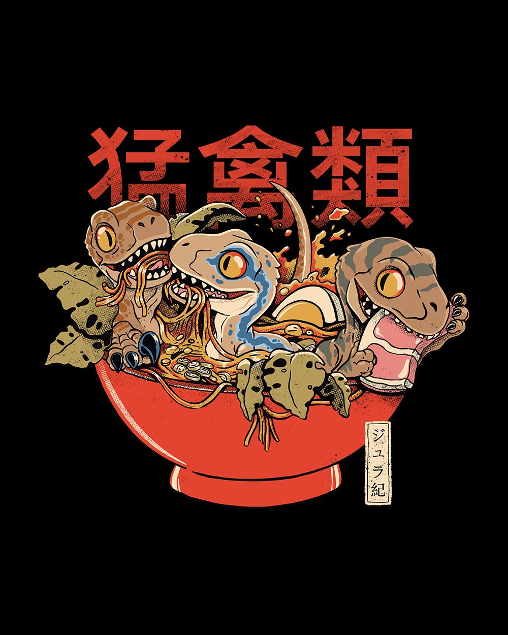 Ramen Raptors T-Shirt Australia Online