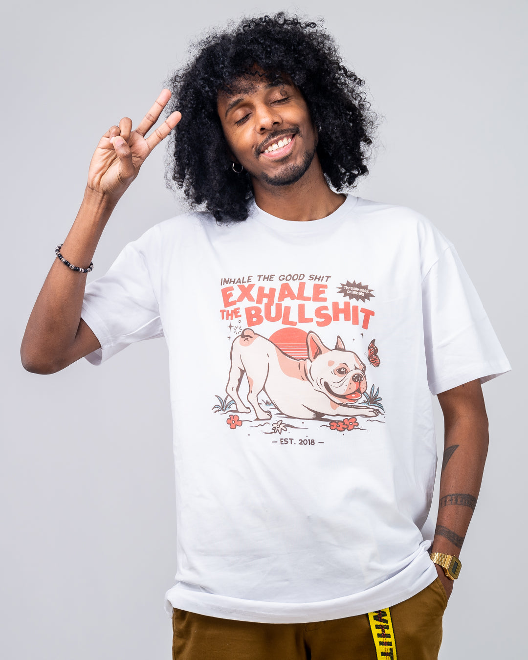 Exhale The Bullshit T-Shirt Australia Online