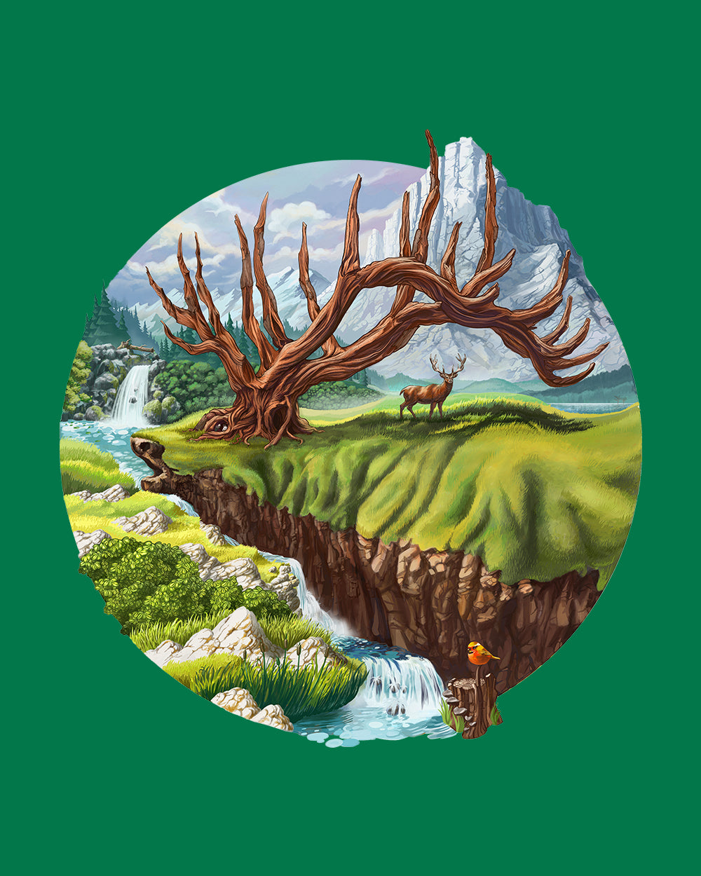 Father Deer T-Shirt Australia Online