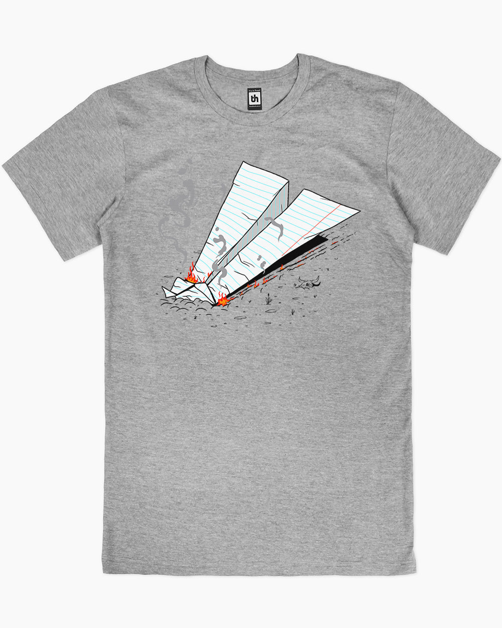 Paper Plane Crash T-Shirt