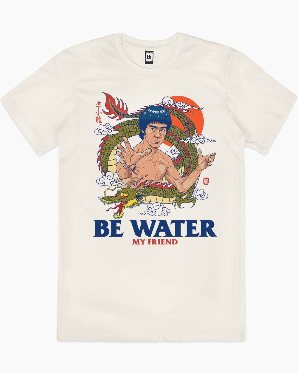 Bruce Lee Be Water T-Shirt | Official Bruce Lee Merch | Threadheads