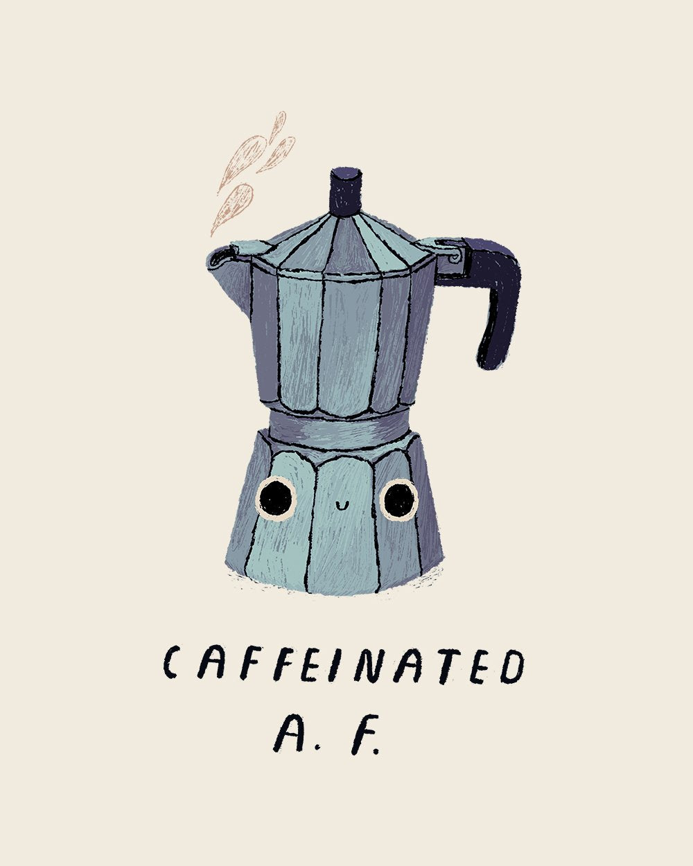 Caffeinated AF T-Shirt Australia Online