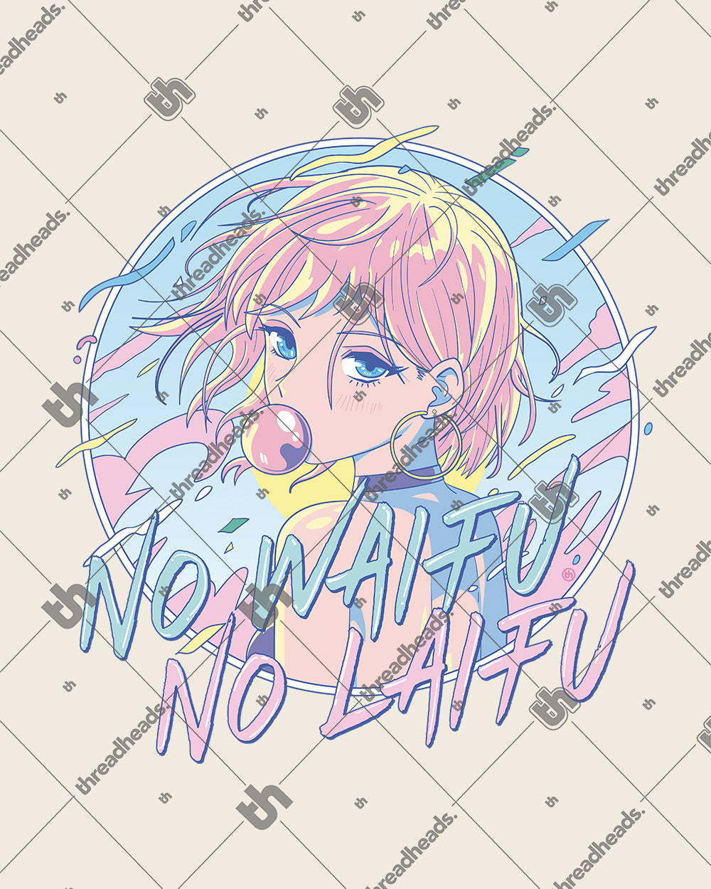No Waifu No Laifu T-Shirt Australia Online