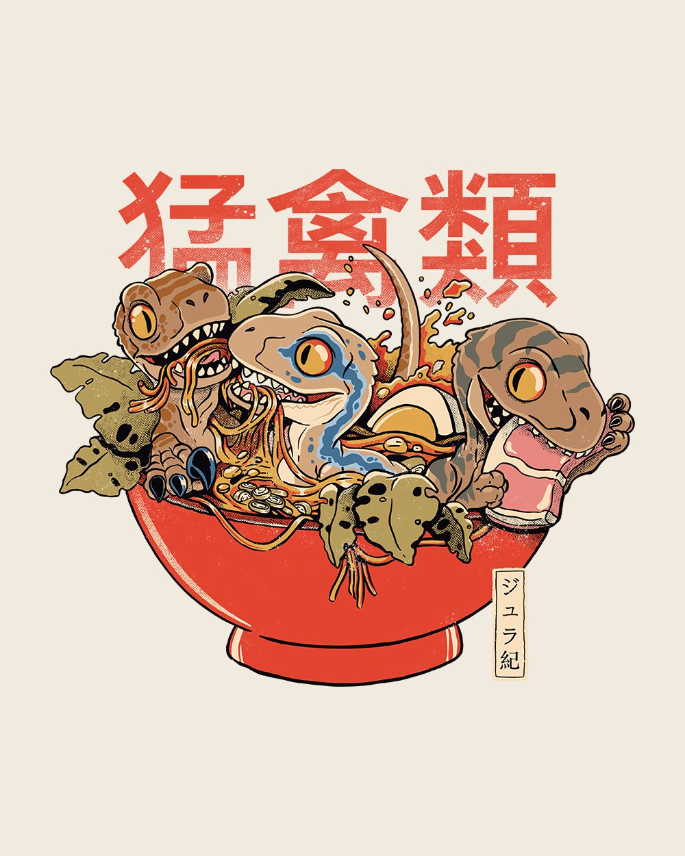 Ramen Raptors T-Shirt Australia Online
