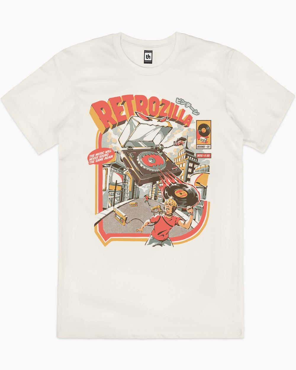 Retro Soundzilla T-Shirt Australia Online