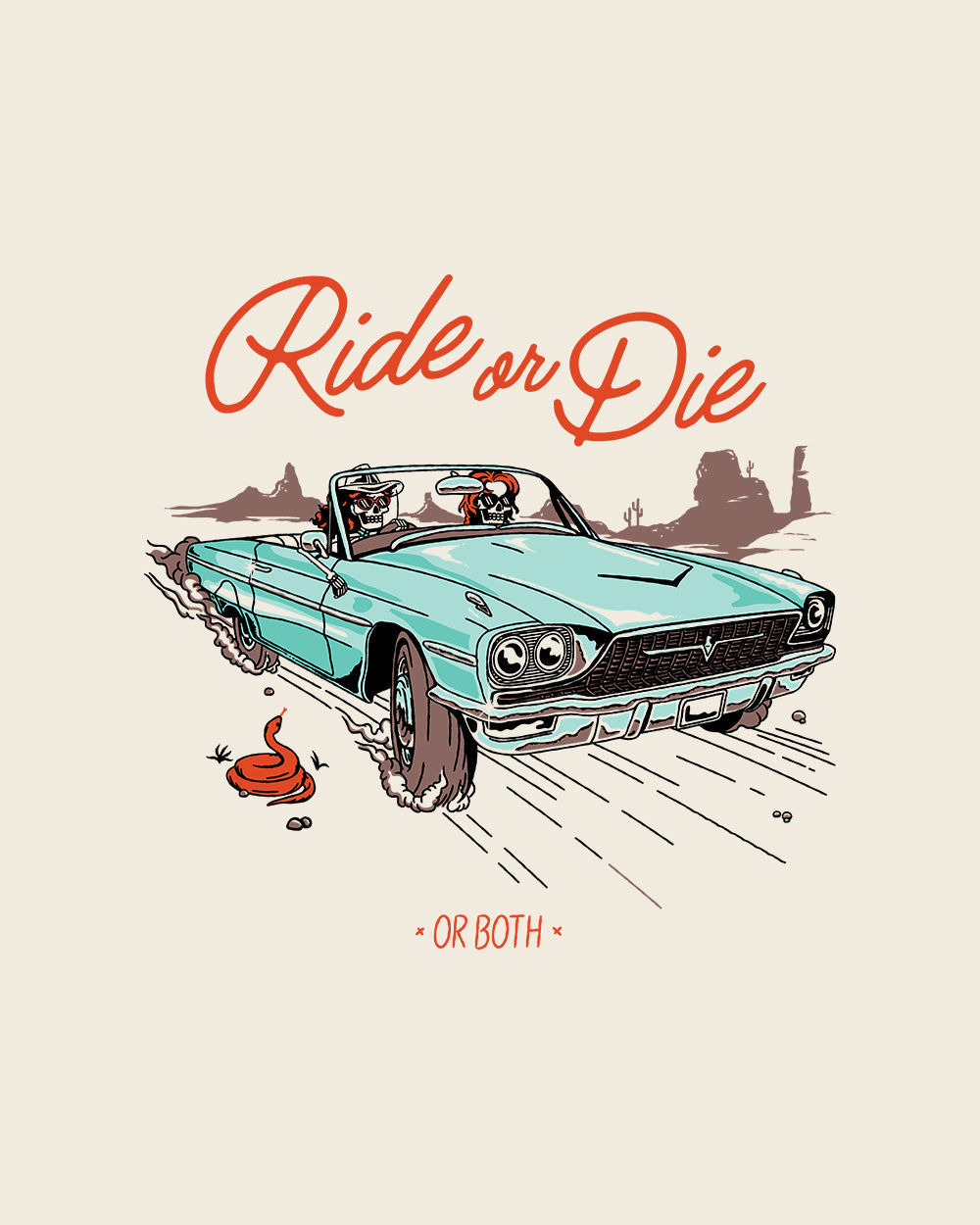 Ride or Die or Both T-Shirt Australia Online