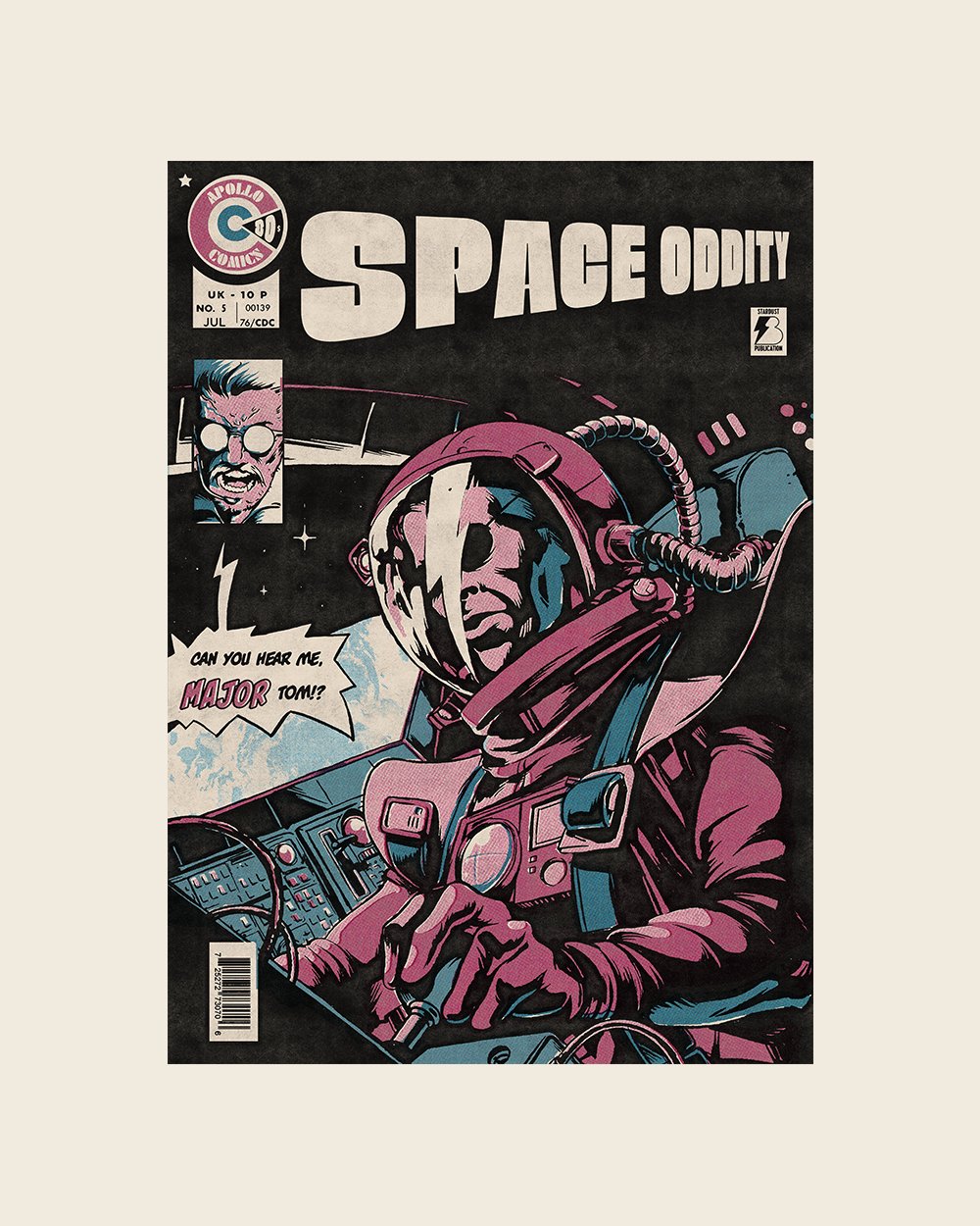 Space Oddity T-Shirt Australia Online