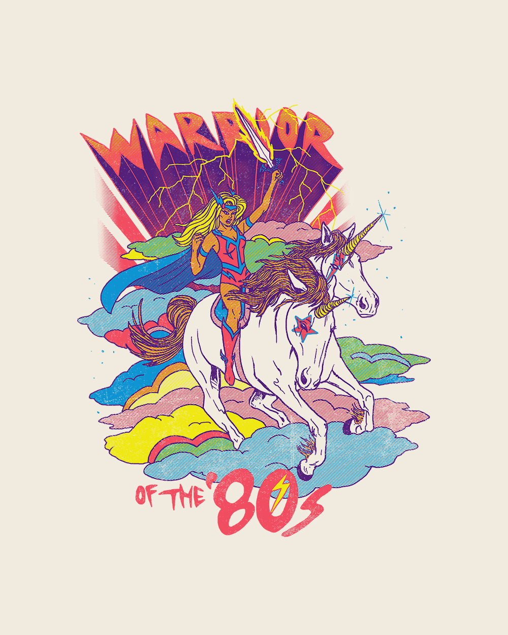 Warrior of the 80s T-Shirt Australia Online