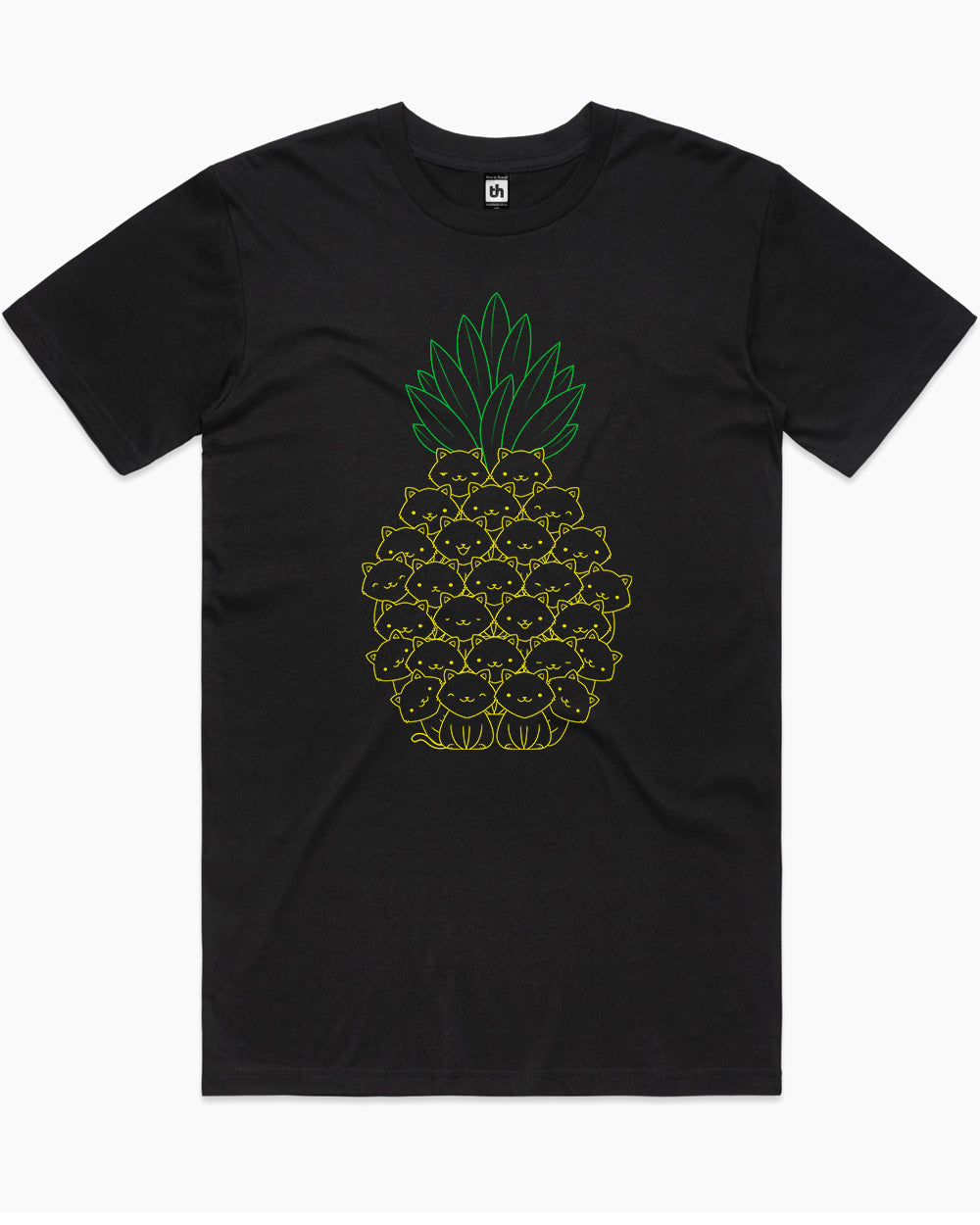 Pineapple Cat T Shirt Funny T Shirt NZ