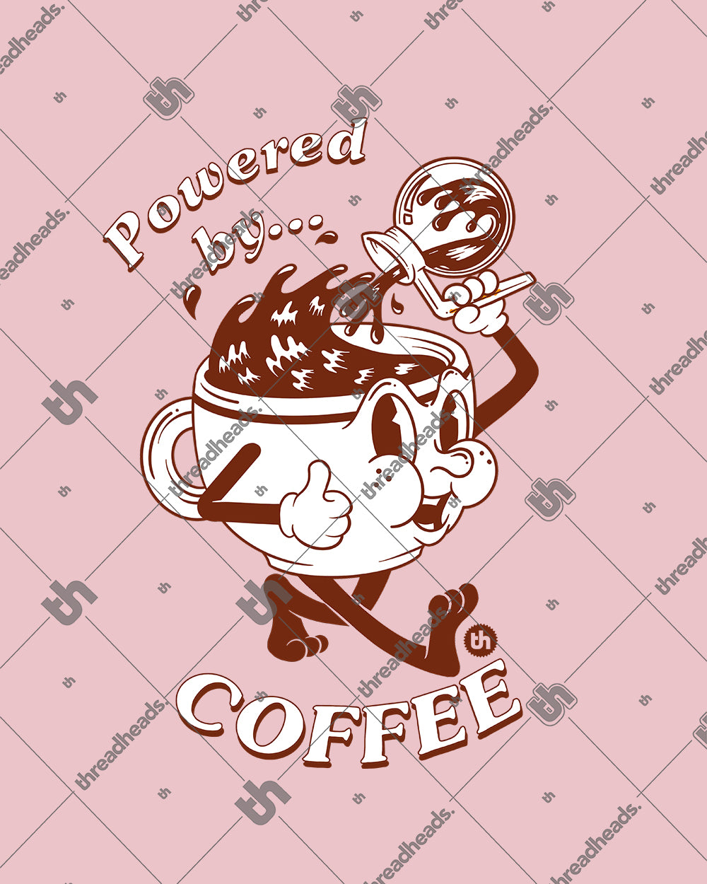 Powered by Coffee T-Shirt Australia Online