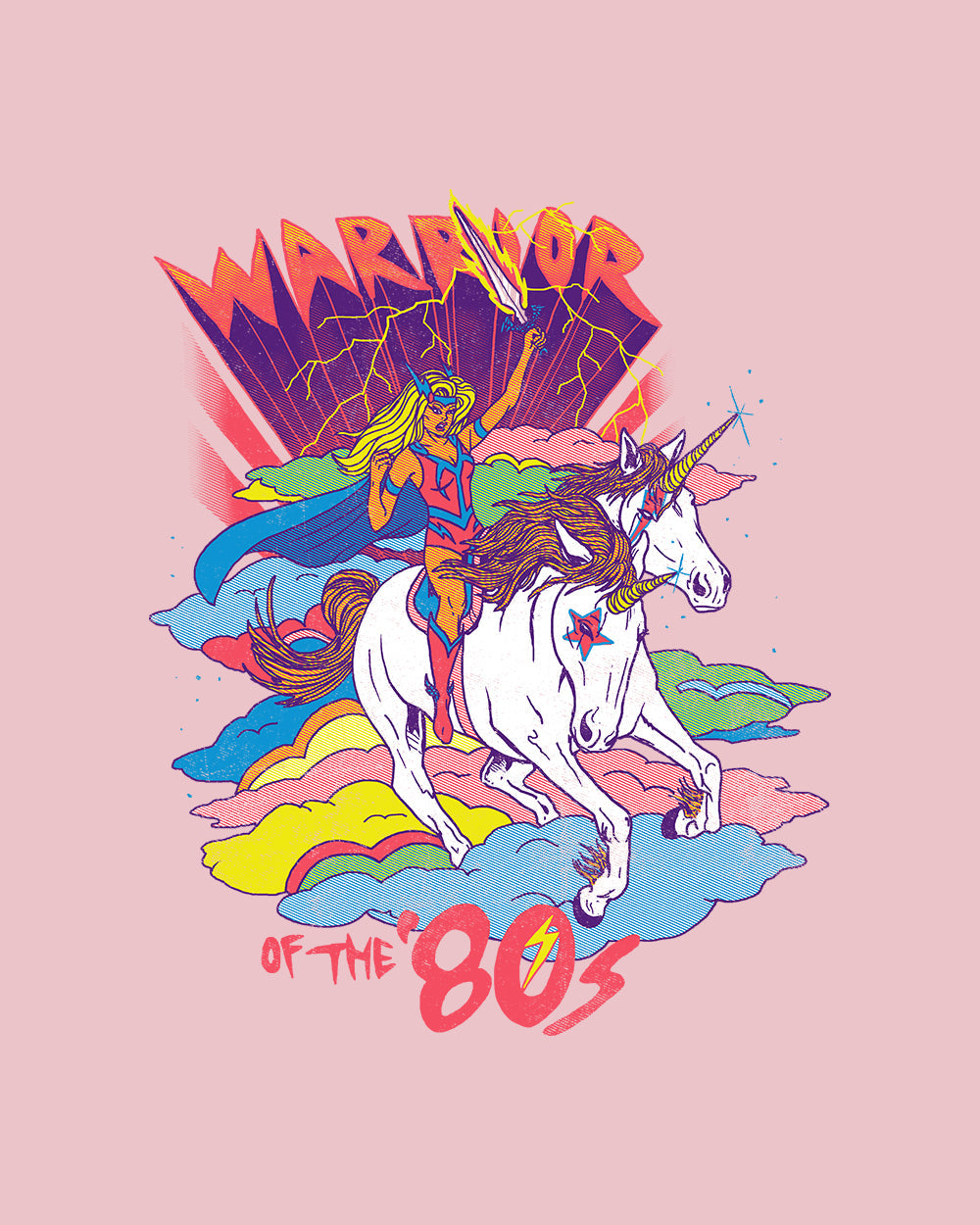 Warrior of the 80s T-Shirt Australia Online