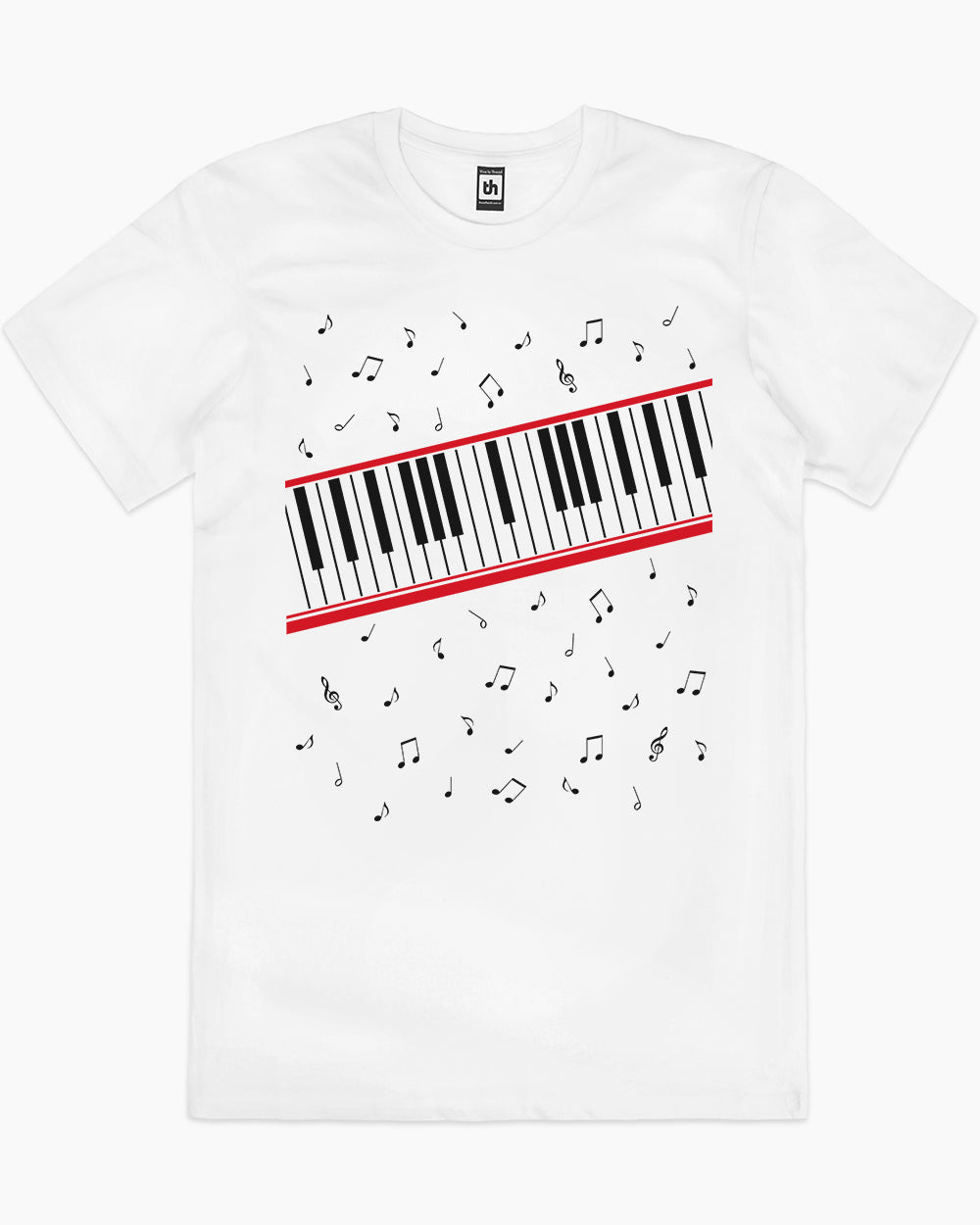 Beat It Piano Keys T-Shirt Australia Online