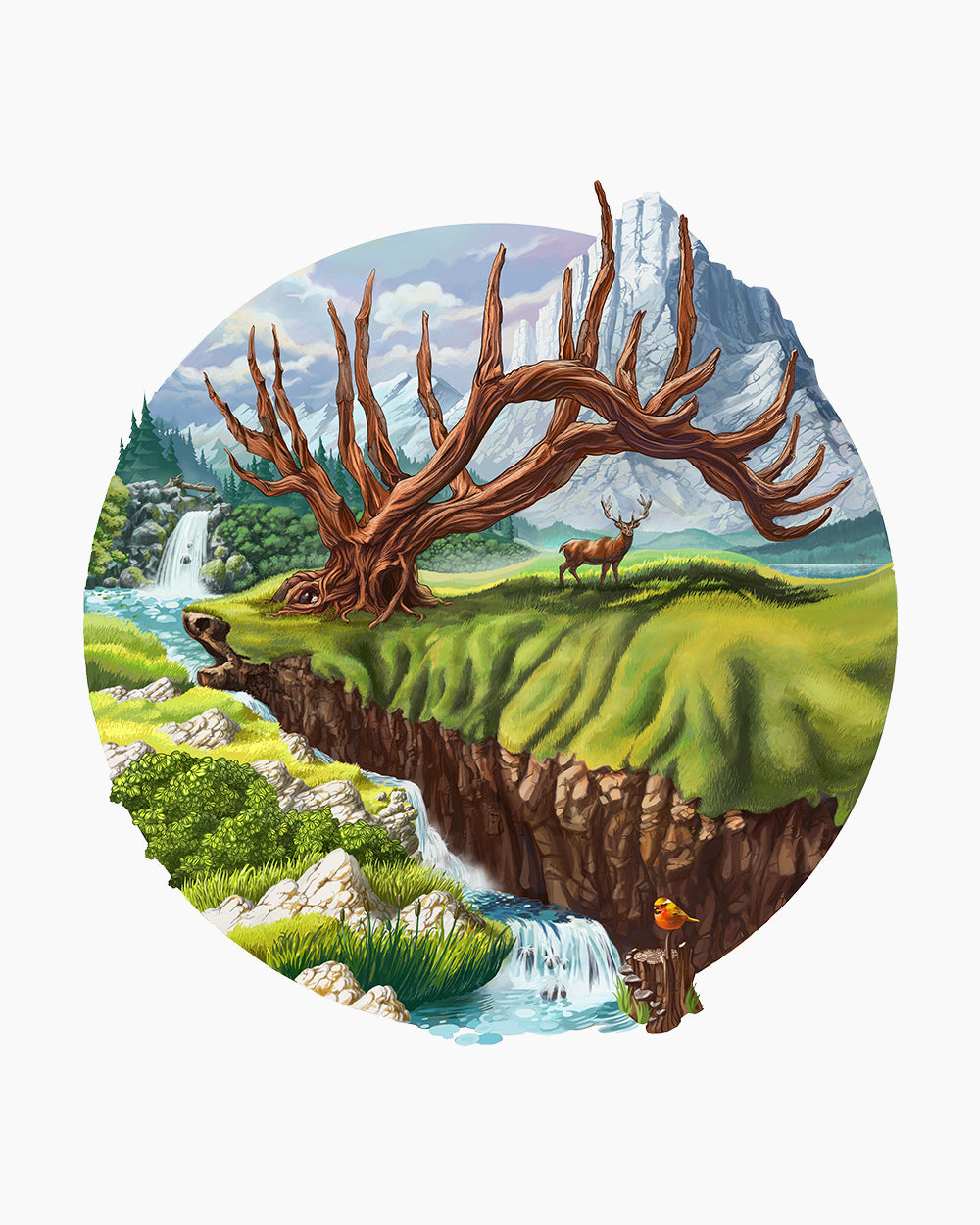 Father Deer T-Shirt Australia Online