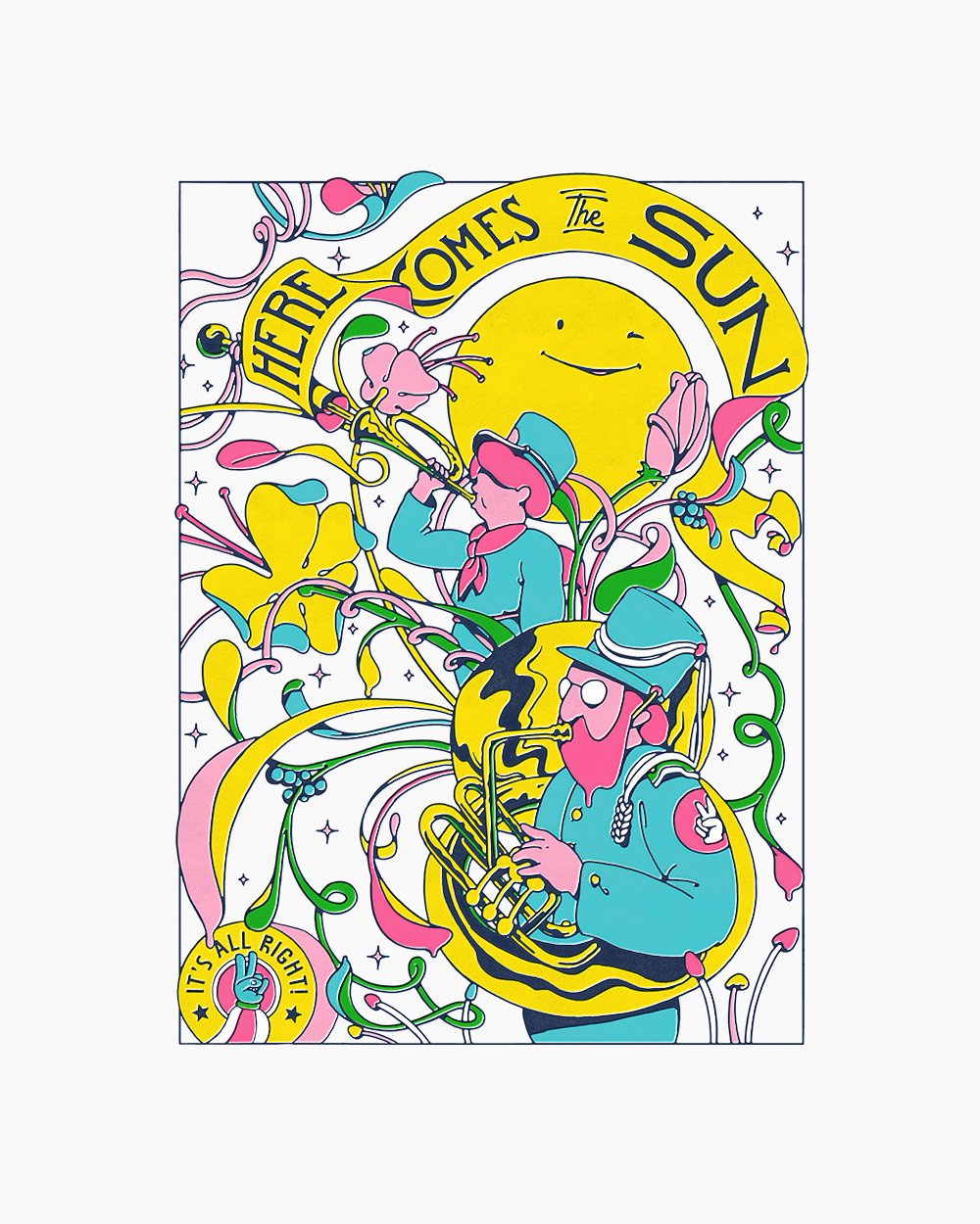 Here Comes the Sun T-Shirt Australia Online