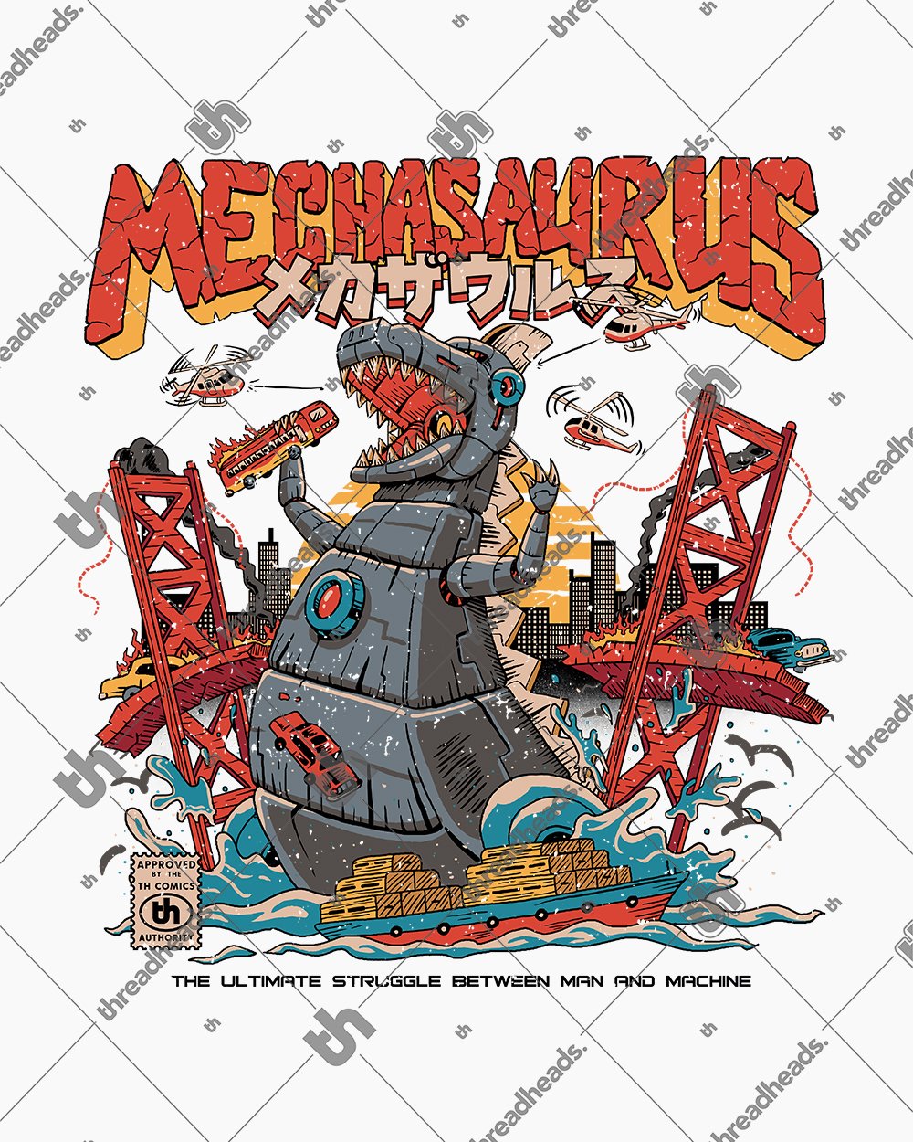 Mechasaurus T-Shirt Australia Online
