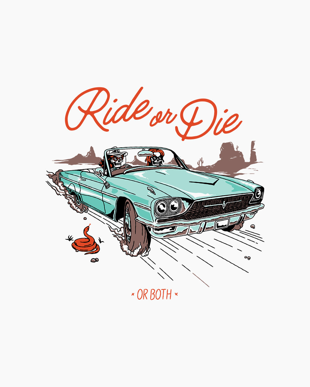 Ride or Die or Both T-Shirt Australia Online