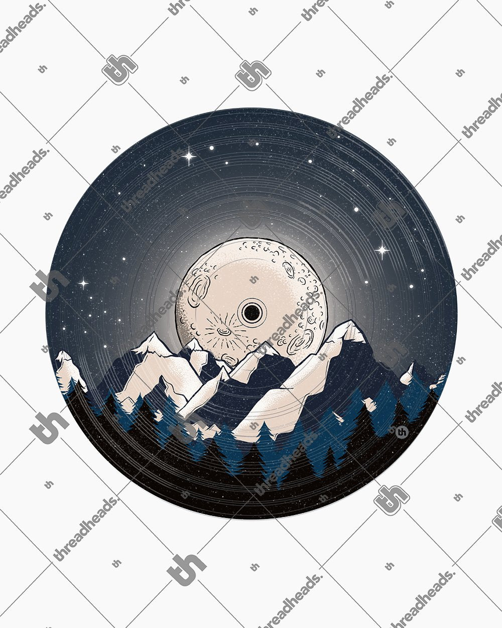 Vinyl Moon T-Shirt Australia Online