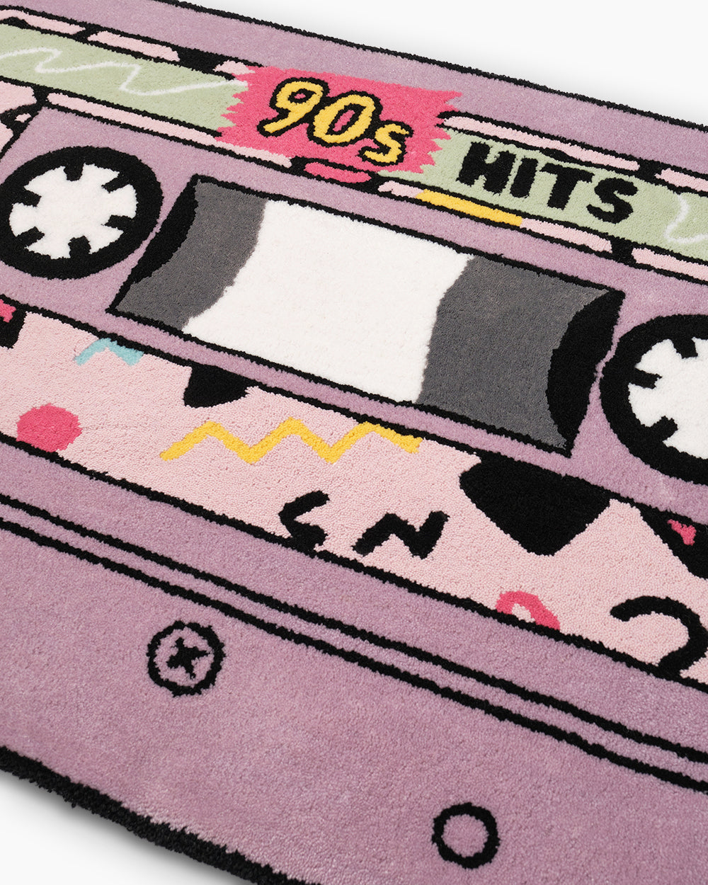 90's Hit's  Tufted Rug | Threadheads Exclusive