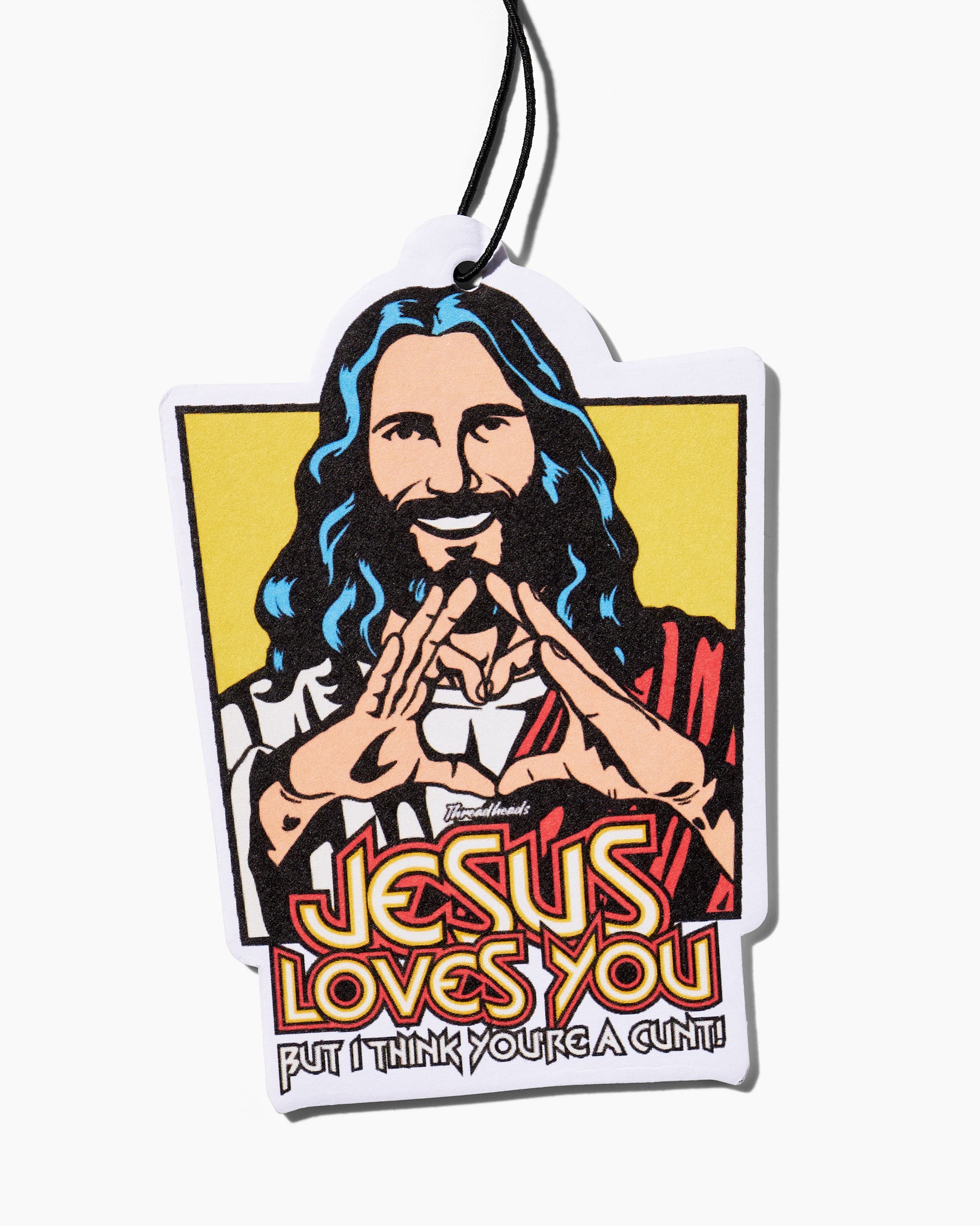 Jesus Loves You Air Freshener Car Air Fresheners Threadheads