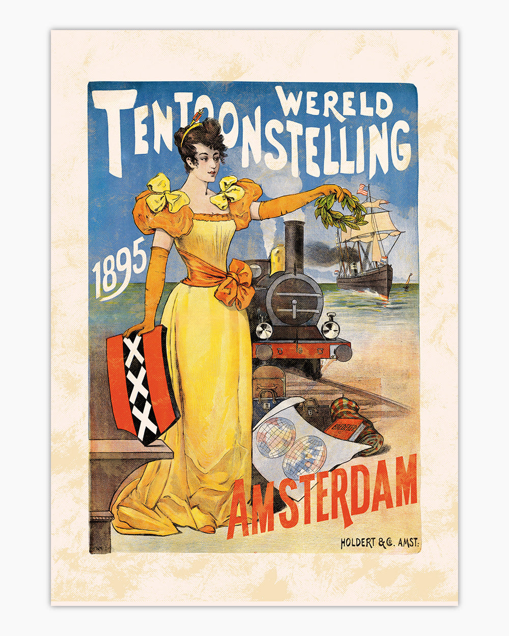 Amsterdam Travel Art Print