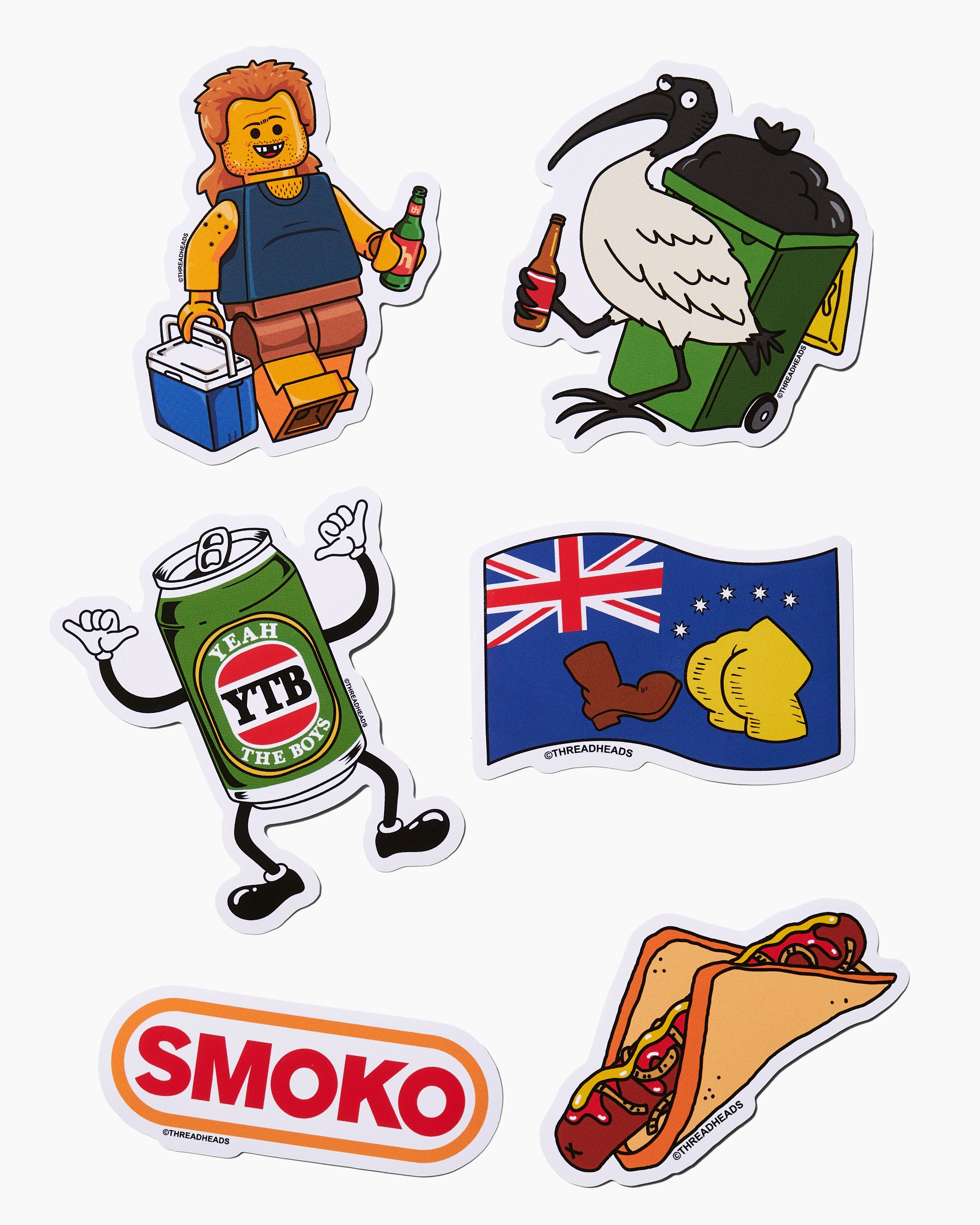 The Aussie Sticker Pack