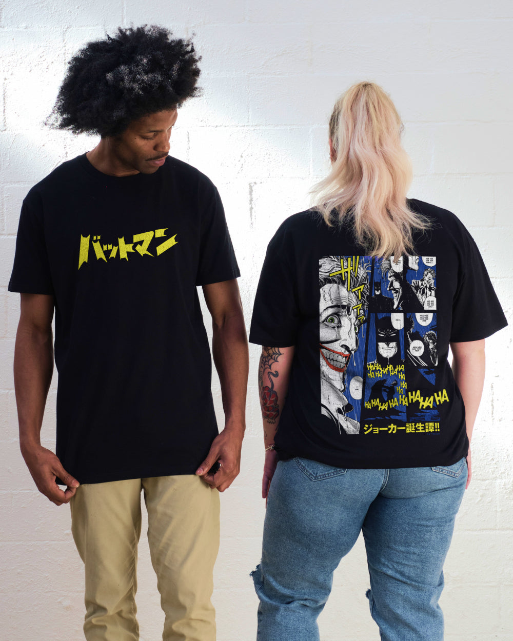 Japanese Joker T-Shirt Australia Online #colour_black