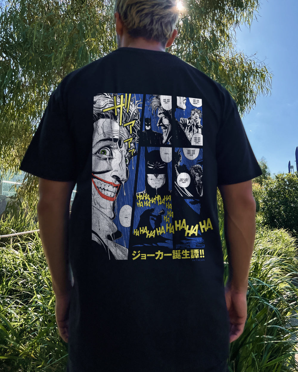 Japanese Joker T-Shirt Australia Online #colour_black