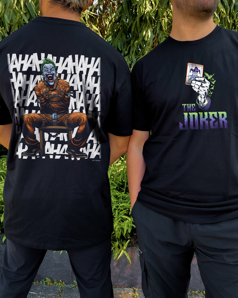 Joker Arkham Asylum T-Shirt Australia Online #colour_black